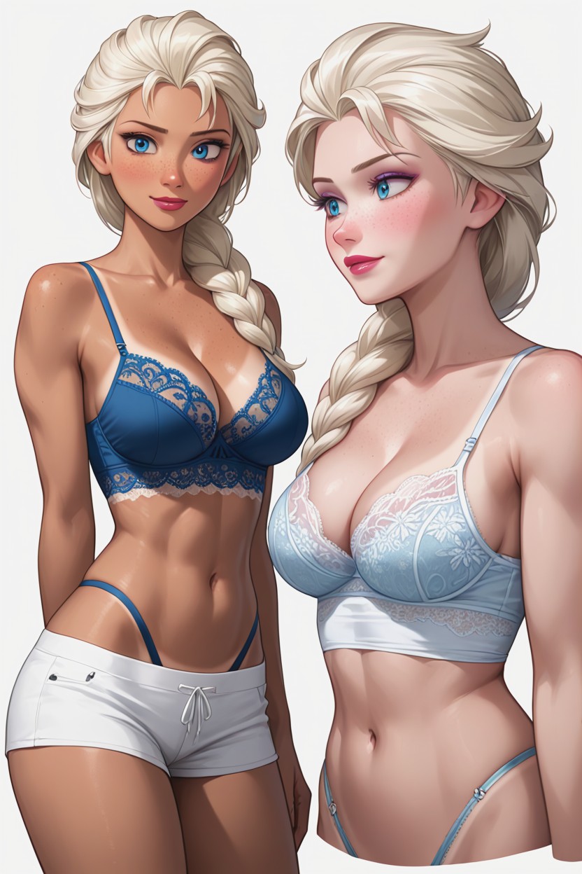 Bangs, Medium Breast, 18+ AI Porn