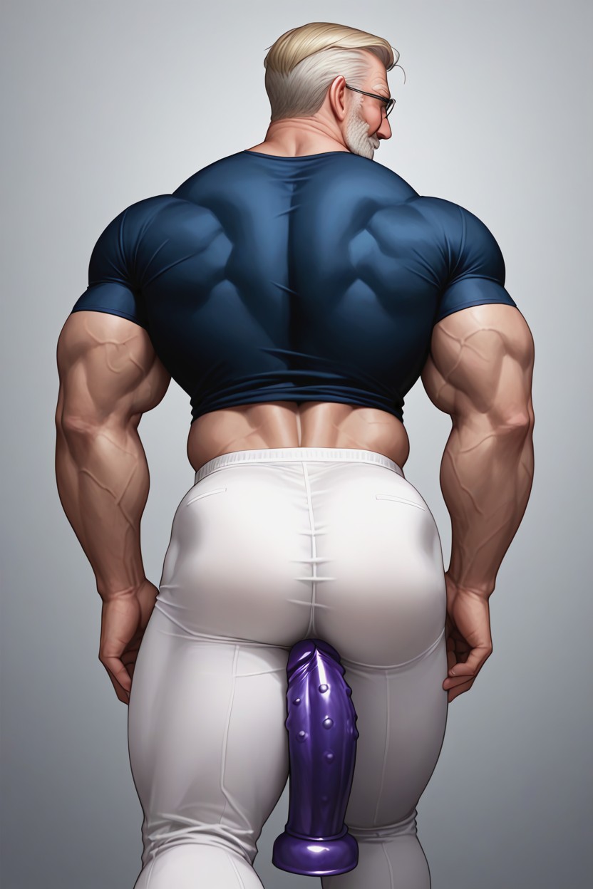 30+, Muscular, He Is About Tall AI Gay Porn