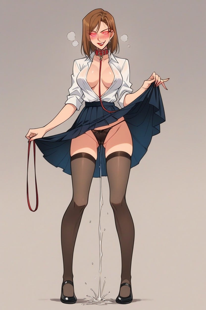 Red Lipstick, High Resolution, Hypnosis Hentai AI Porn