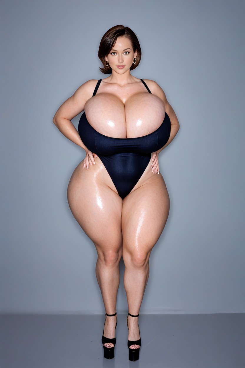 Round Breast, Giant Tits, Massive Breasts AI Porn