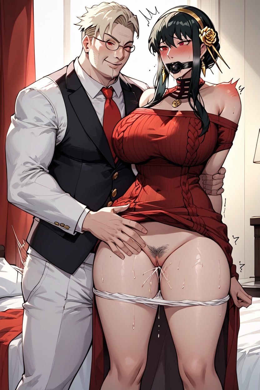 Old Man Wear A Boxer Briefs, Round Thighs, Regret Hentai AI Porn