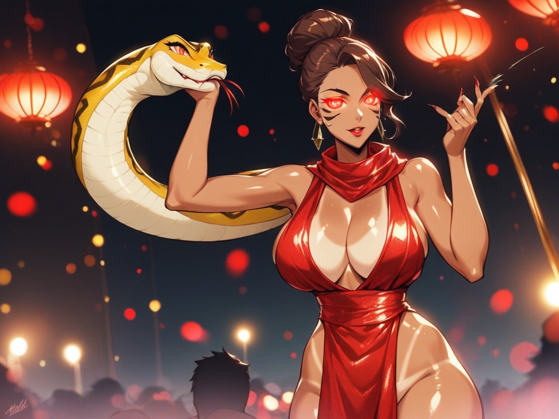 Red Incense, Long Legs, Skinny Hentai AI Porn