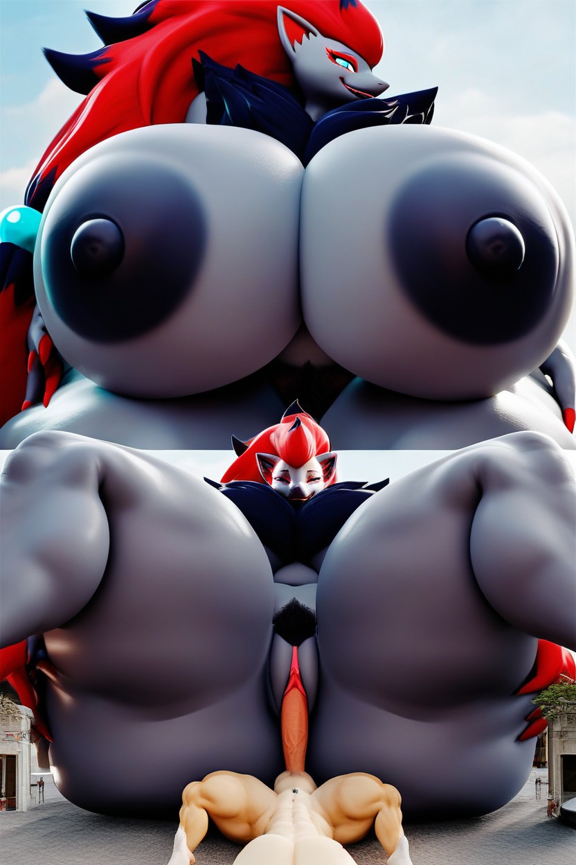Hyper Ass Expansion, Macro, Ass Expansion Furry AI Porn