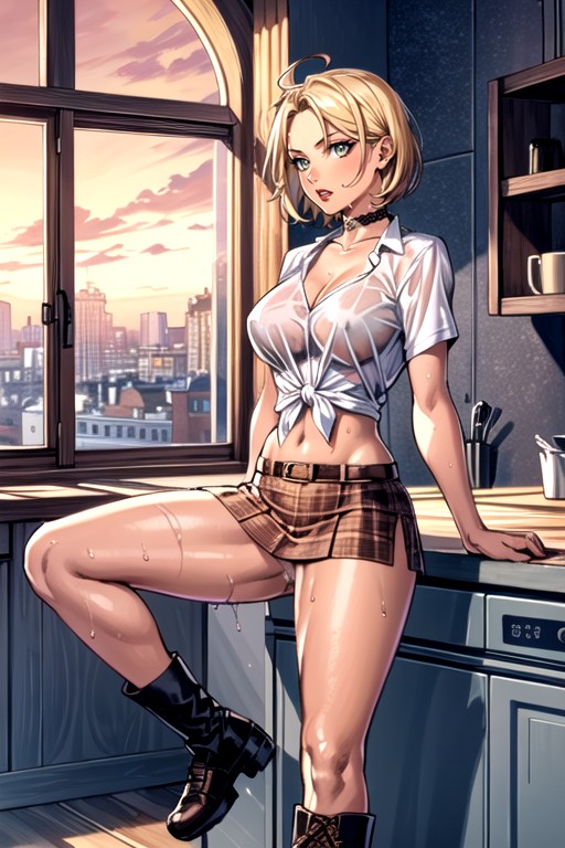 Immersive, Dark Skin, Bimbo Lips Hentai IA