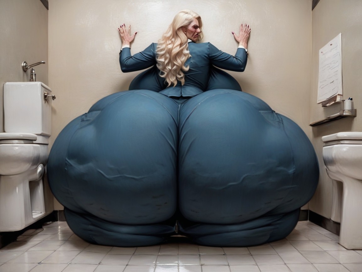 Hyper Nipple, Large Breast, Extreme Massive Ass AI Porn
