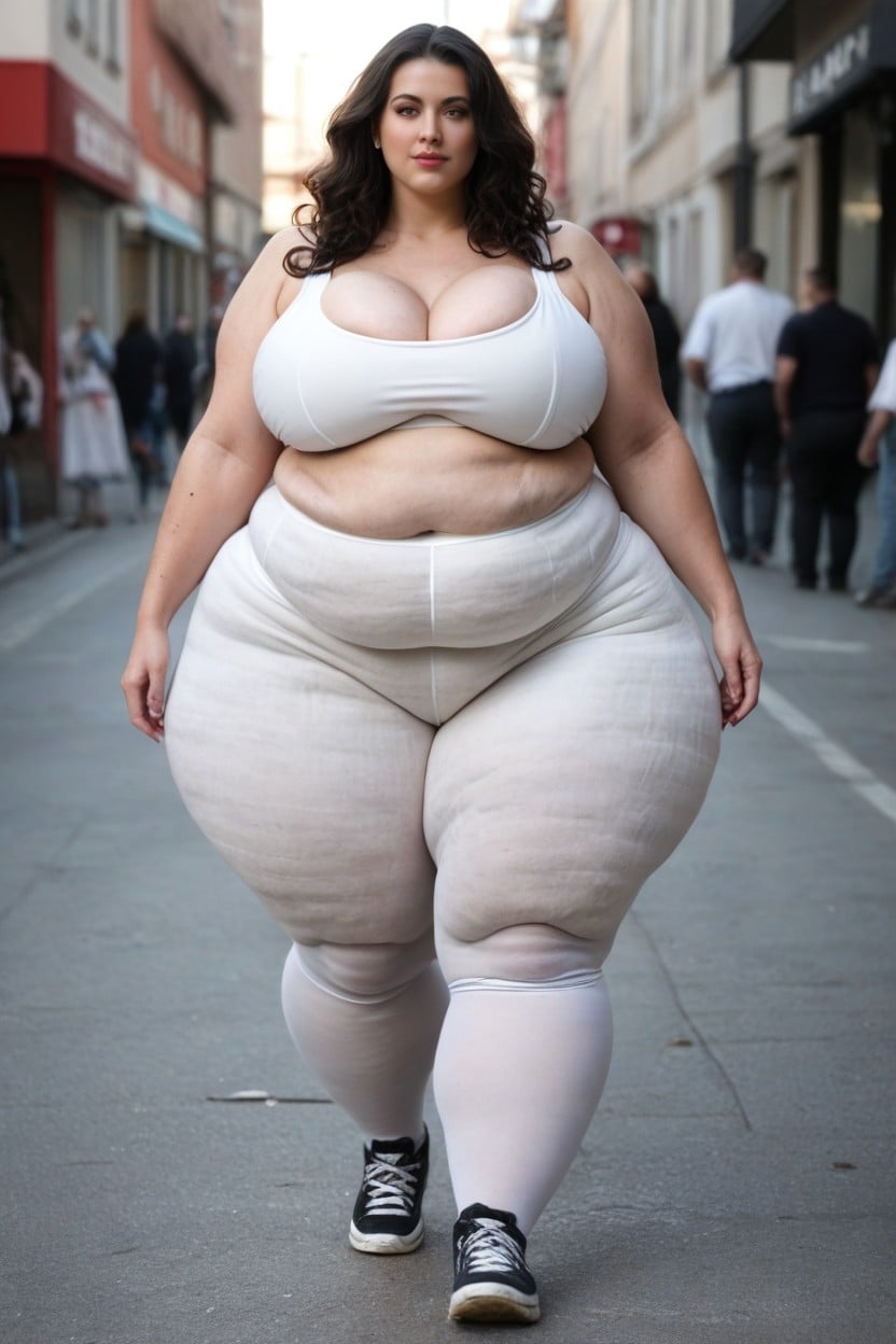 Impossibly Huge Ass, Big Buttocks, Wavy Hair Porno BBW IA