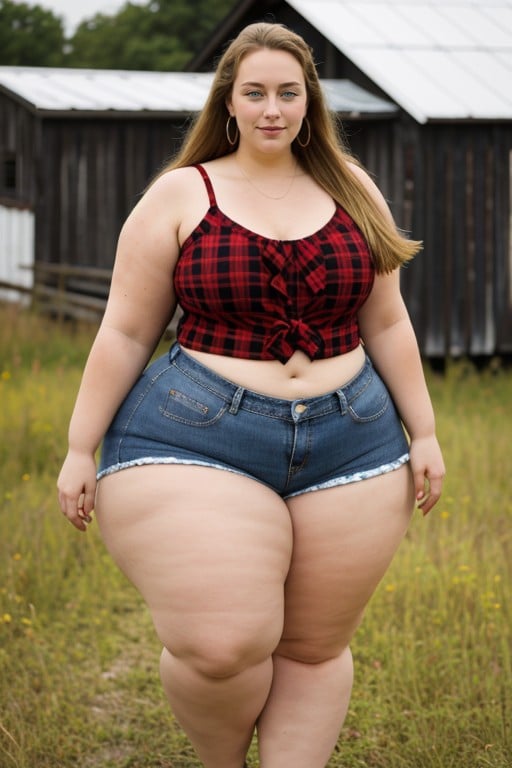Wide Hips, Bbw, Huge Ass AI Porn