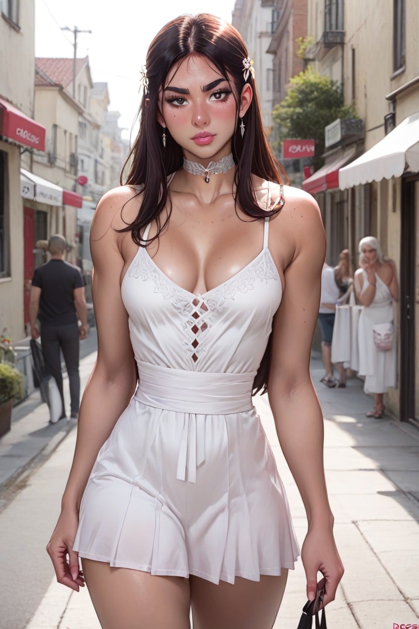 Highly Detailed, Medium Breasts, Eye Liner AI Porn