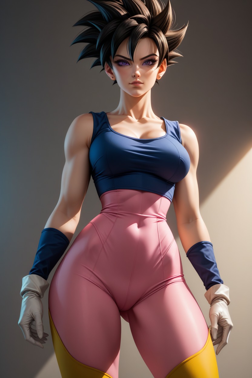 Medium Breast, Brunette, Hair Hentai AI Porn