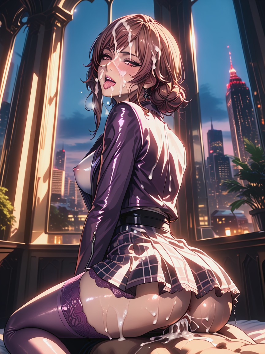 Excessive Cum Everywhere, Penthouse, Full Body Hentai AI Porn