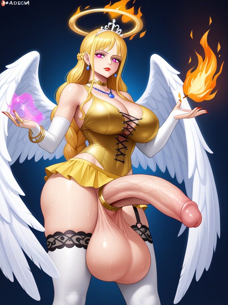 Tiara, Skinny, Thigh Straps Shemale AI Porn