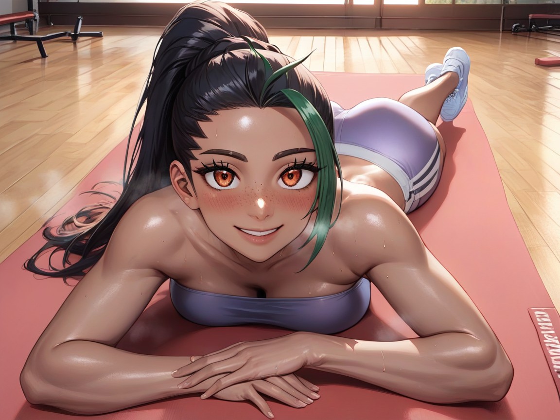 Lillie Hairstyle, 18+, Detailed Eyes Hentai IA