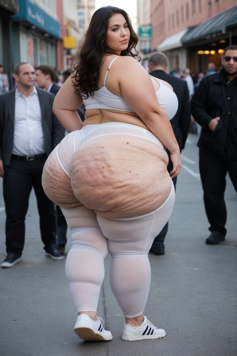 Massive Breast, Thick Thighs, Big Buttocks BBW AI Porn