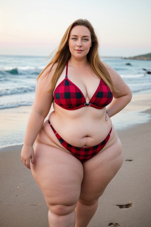 Ssbbw, Thick, Bikini AI Porn