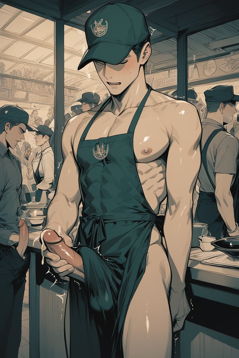 Forcefully, Aesthetic, Trembling AI Gay Porn
