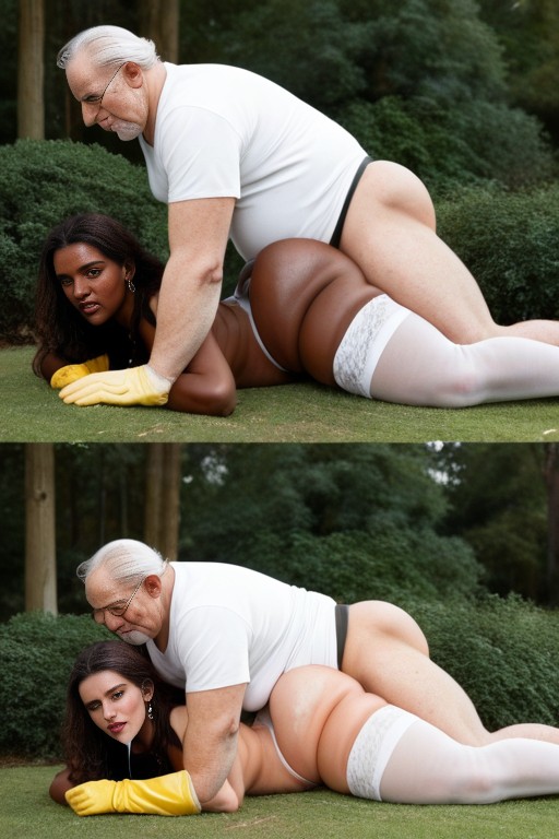 Angry, Spooning, Oversized T-shirt AI Gay Porn