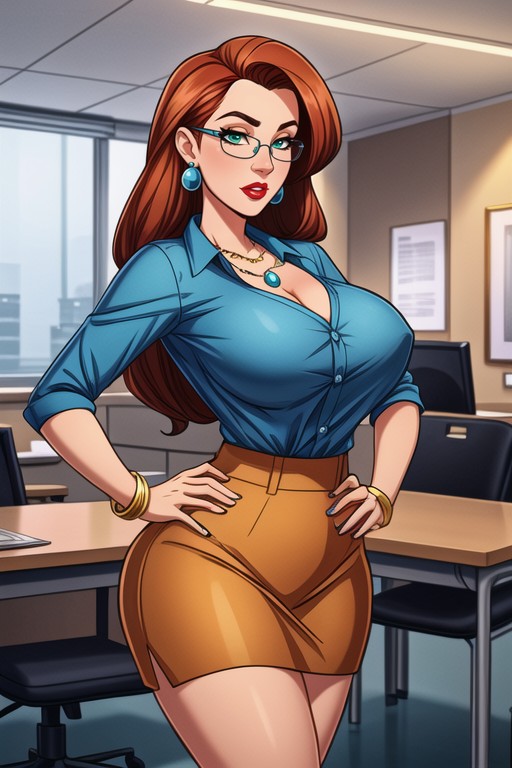 Makeup, Extreme Beautiful, Animated Series Hentai AI Porn