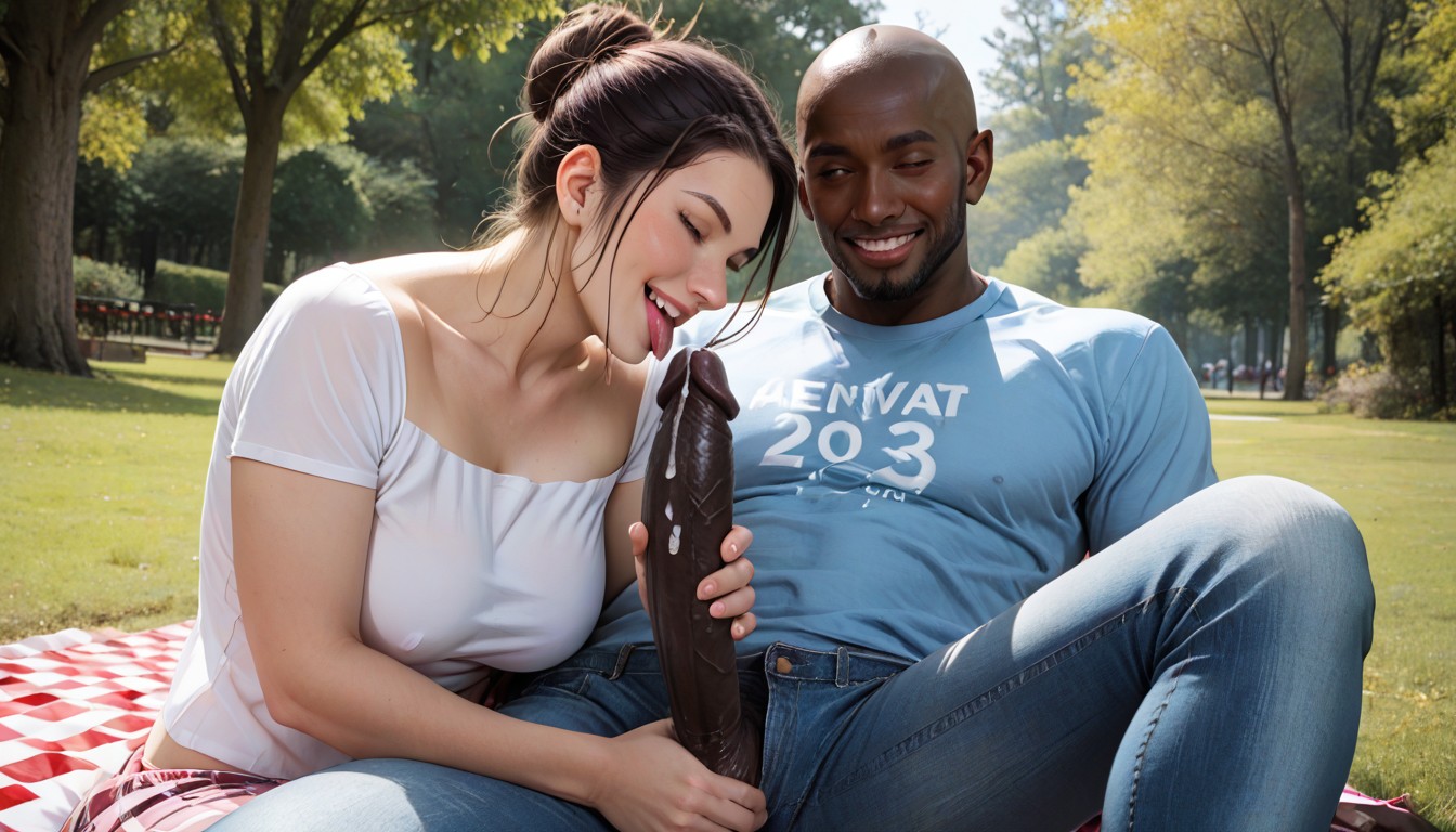 Romantic, Cinematic, Shiny Wet Footlong Big Black Cock Hentai AI Porn