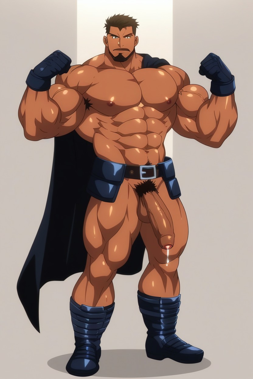 18+, Large Biceps, Erect Penis AI Gay Porn