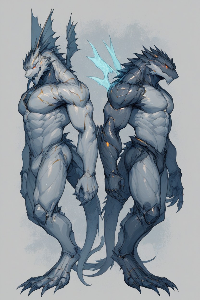 Cinematic, Greg Rutkowskis Lighting, Salt Corroding Metal Surfaces Style Hyper Detailed Digital Painting Furry AI Porn