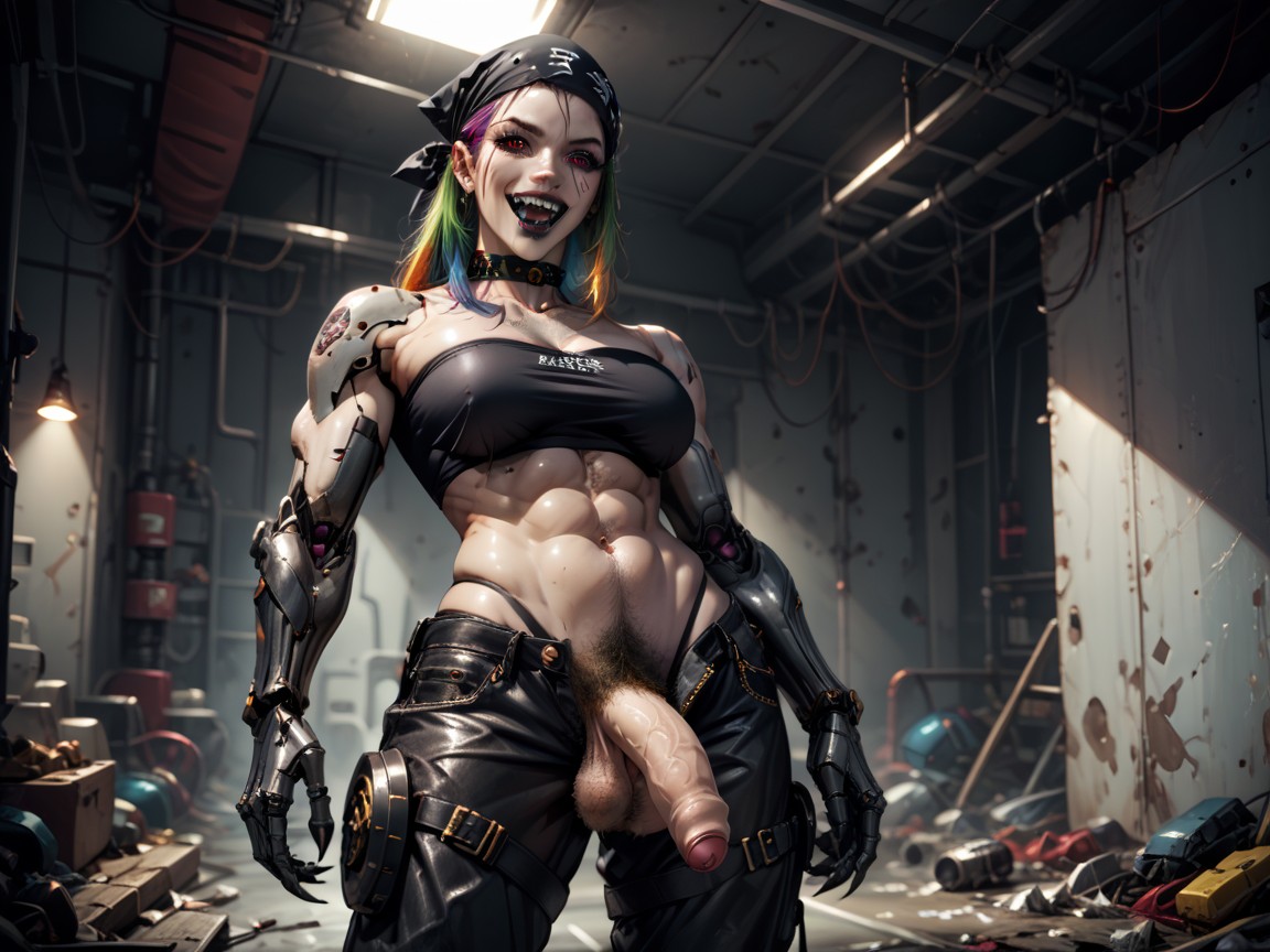 Happy Trail, Stylized, Chest Hair Hentai AI Porn