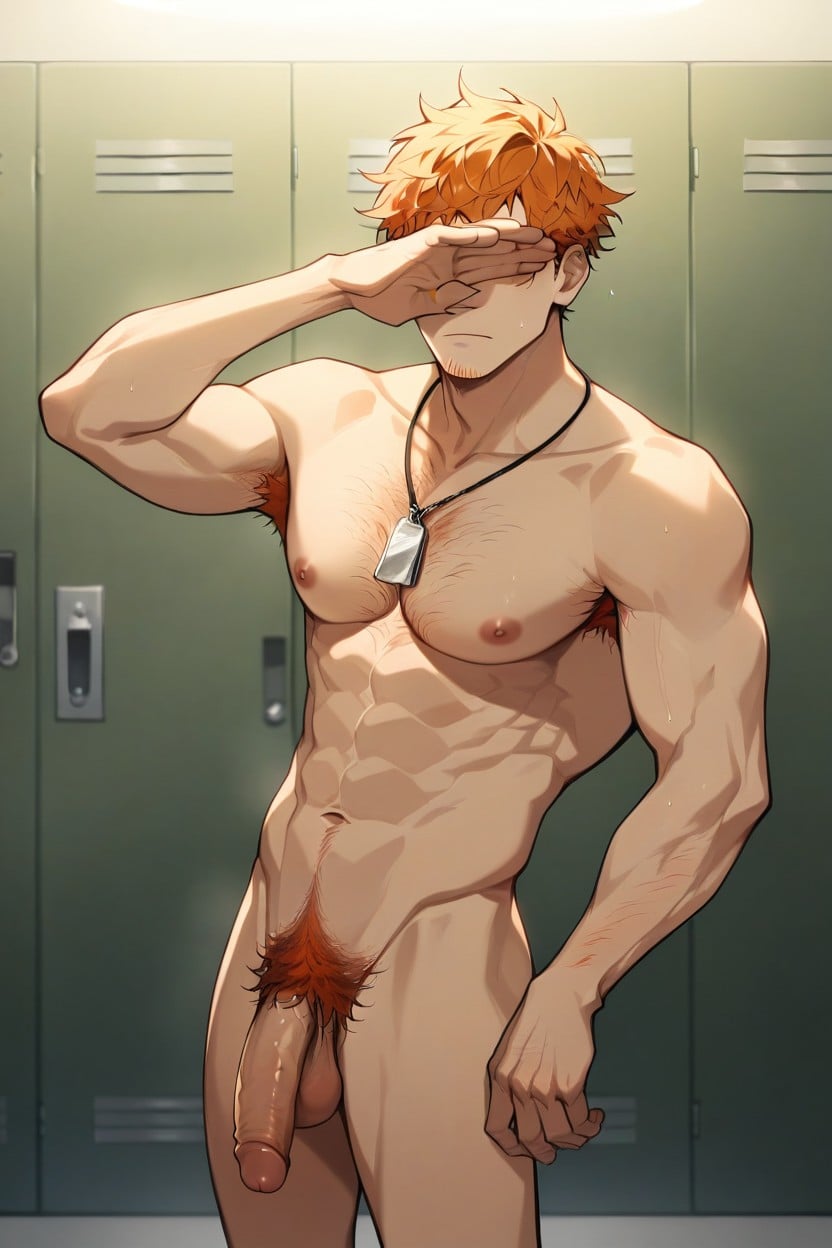 Smooth Body, Massive, Alone AI Gay Porn