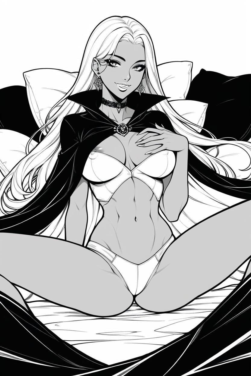 Sexy, Rounded Breast, Wasp Waist Hentai AI Porn