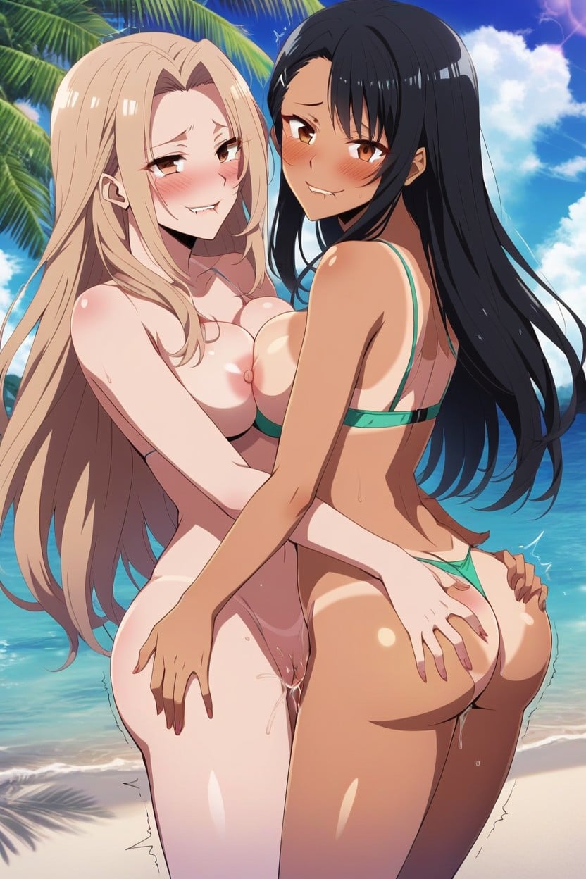 Annoyed, Pulling Ass In, Biting Lip Hentai AI Porn