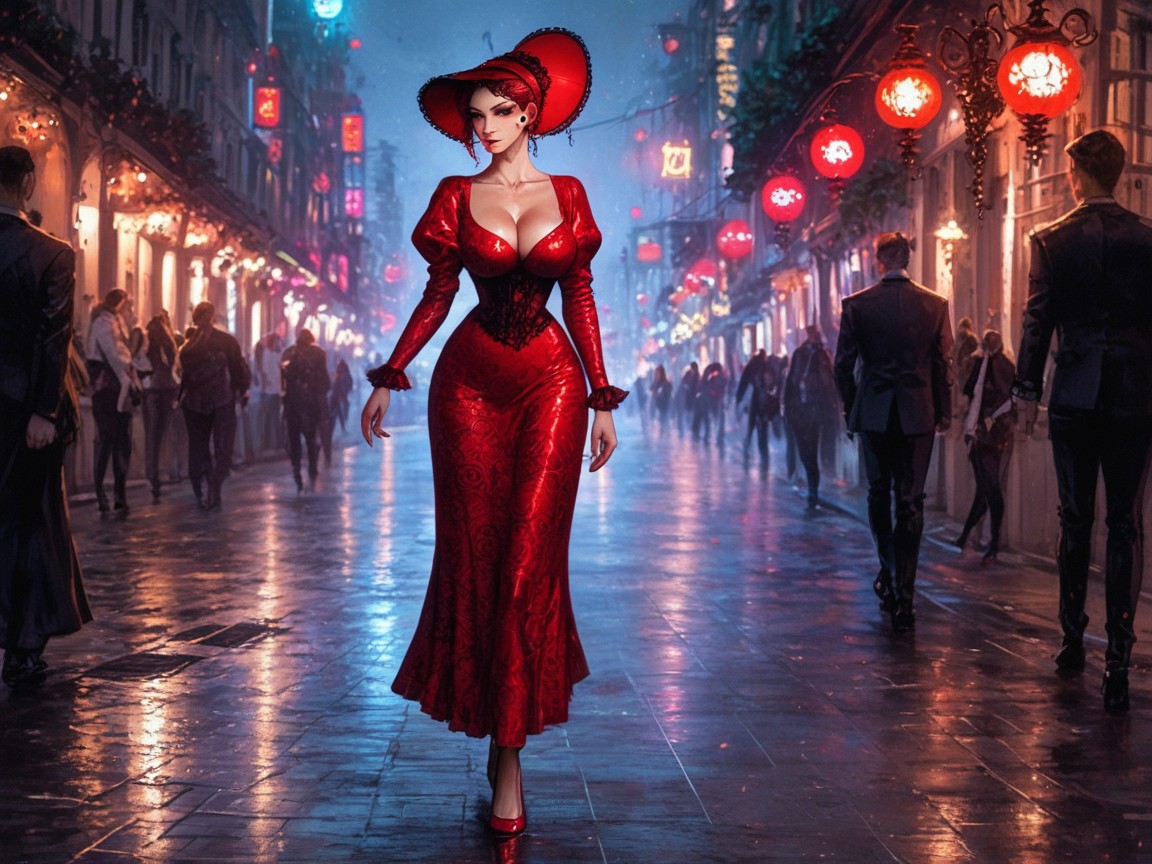 1 Person, One Person, Beauty Mark Latina AI Porn