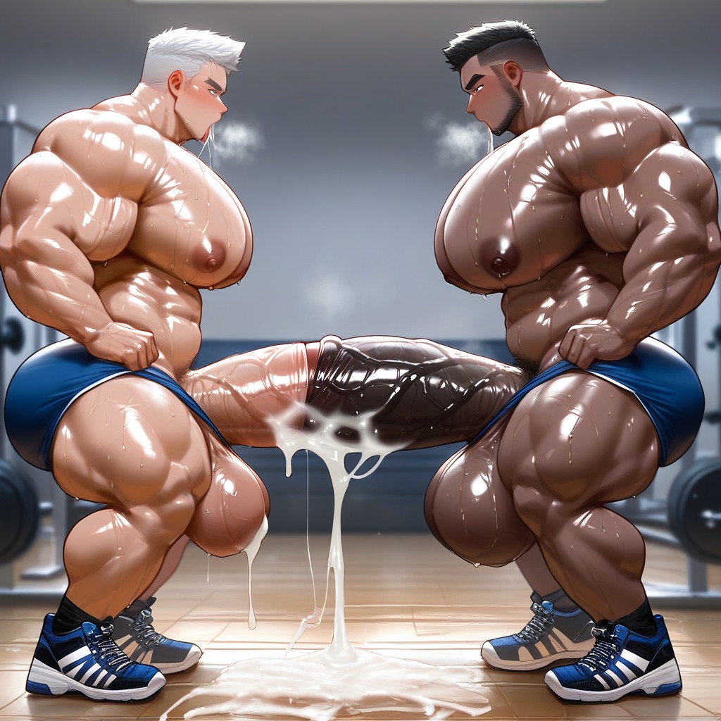 Full Body, Harem, Hyper Balls AI Gay Porn