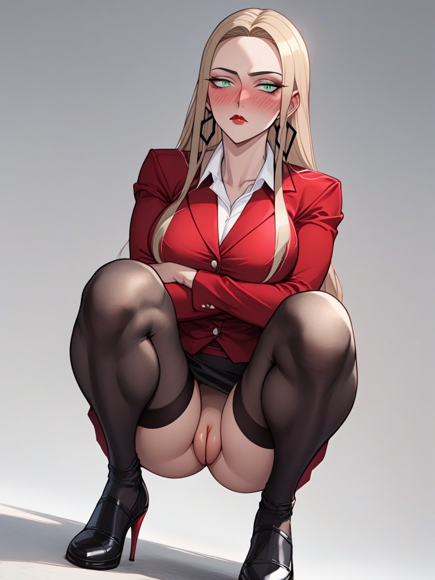 Form Fitting Clothes, Perfect Figure, Horny Hentai AI Porn