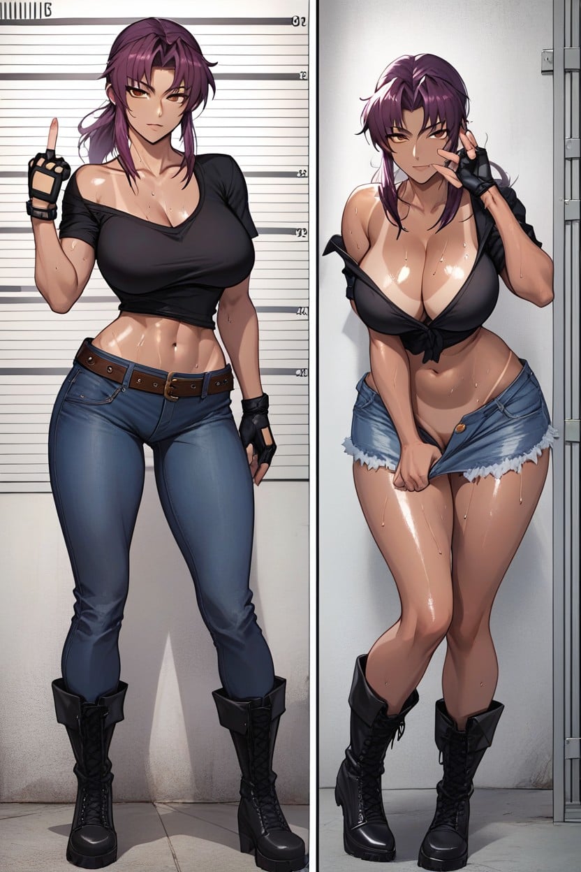 30+, Bending Over, Rounded Breast Hentai AI Porn