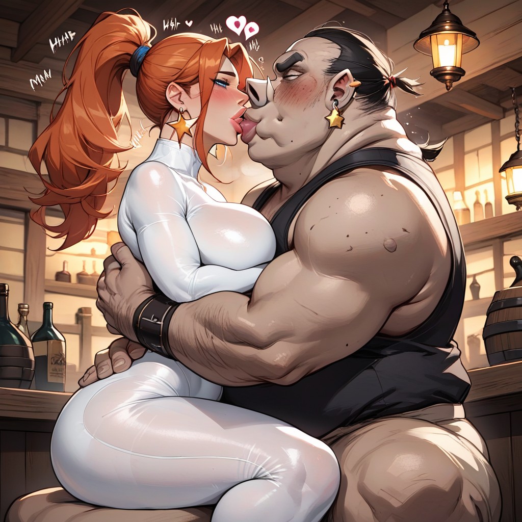 Blue Eyes, Large Ass, Tavern AI Porn