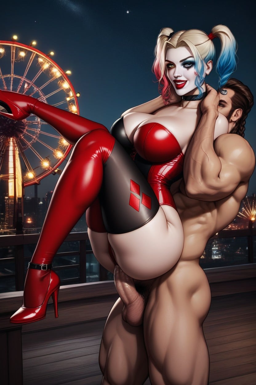 Tight Waist, Red Thong, Nsfw AI Porn