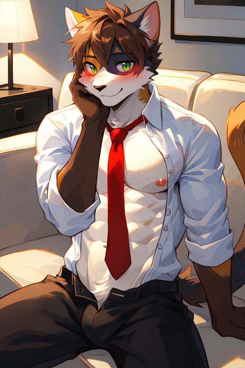 Gay Cat, Furry, Night Furry AI Porn