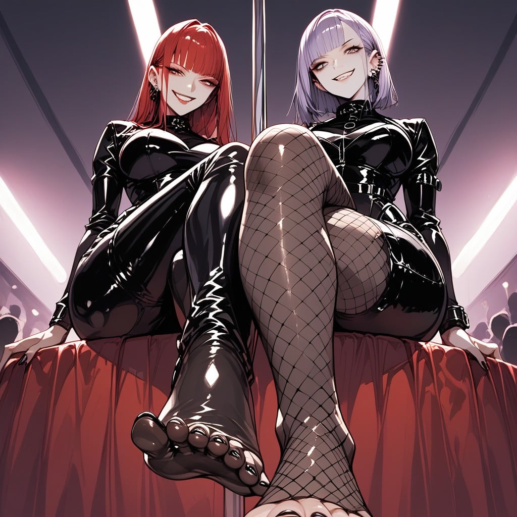 Red Hair, Cute, Cetailed Feet Hentai AI Porn