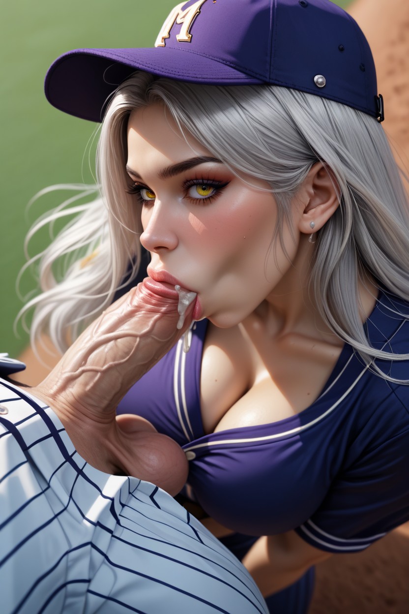 In Eyes, Ears, Lots Of Cleavage AI Porn