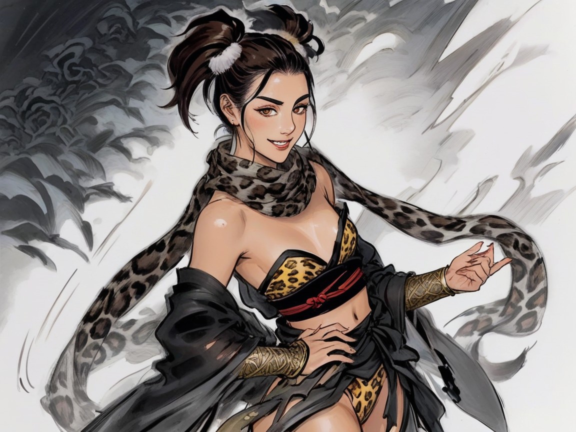 1 Person, Brown Eyes, Rounded Ass Hentai AI Porn