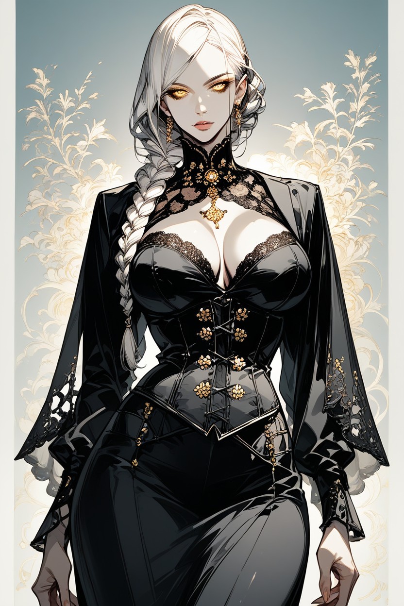 Model, Semi Realistic Style, Jacket Hentai AI Porn