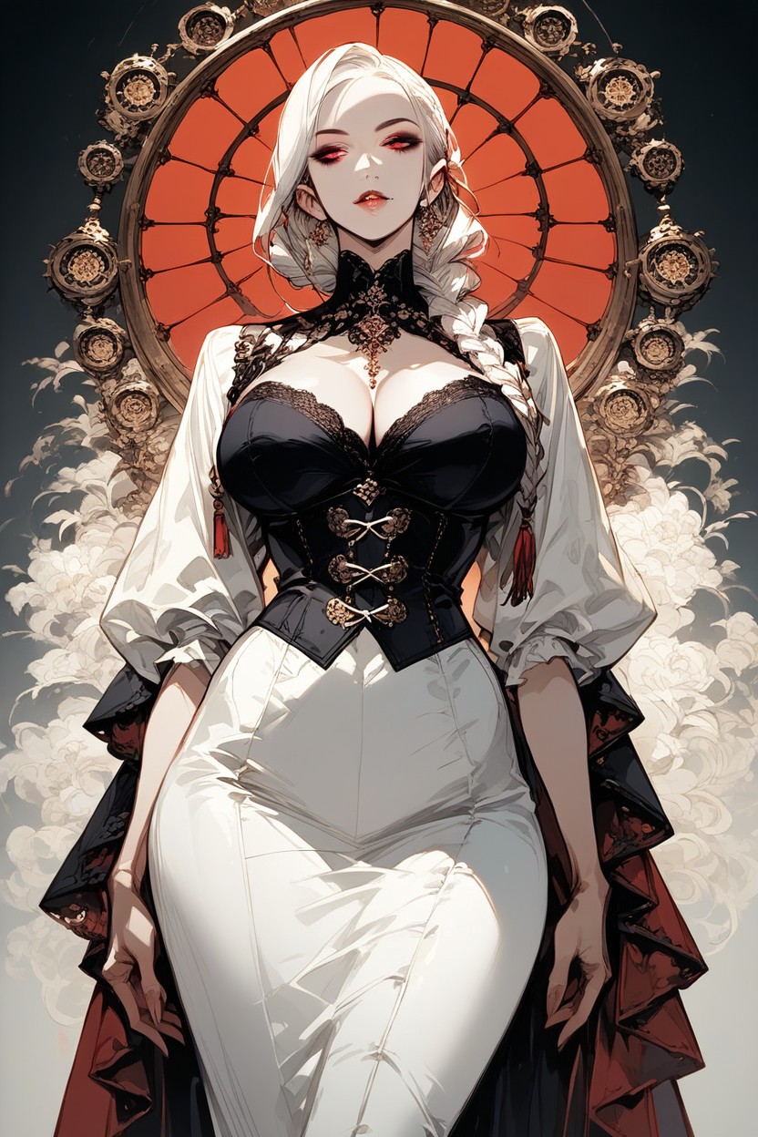 Highly Detailed, Vampire, Jacket Hentai AI Porn
