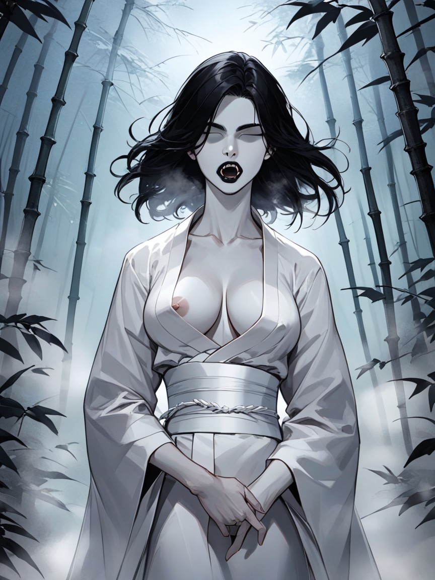 18+, Cleavage, Horror Aesthetic Hentai AI Porn