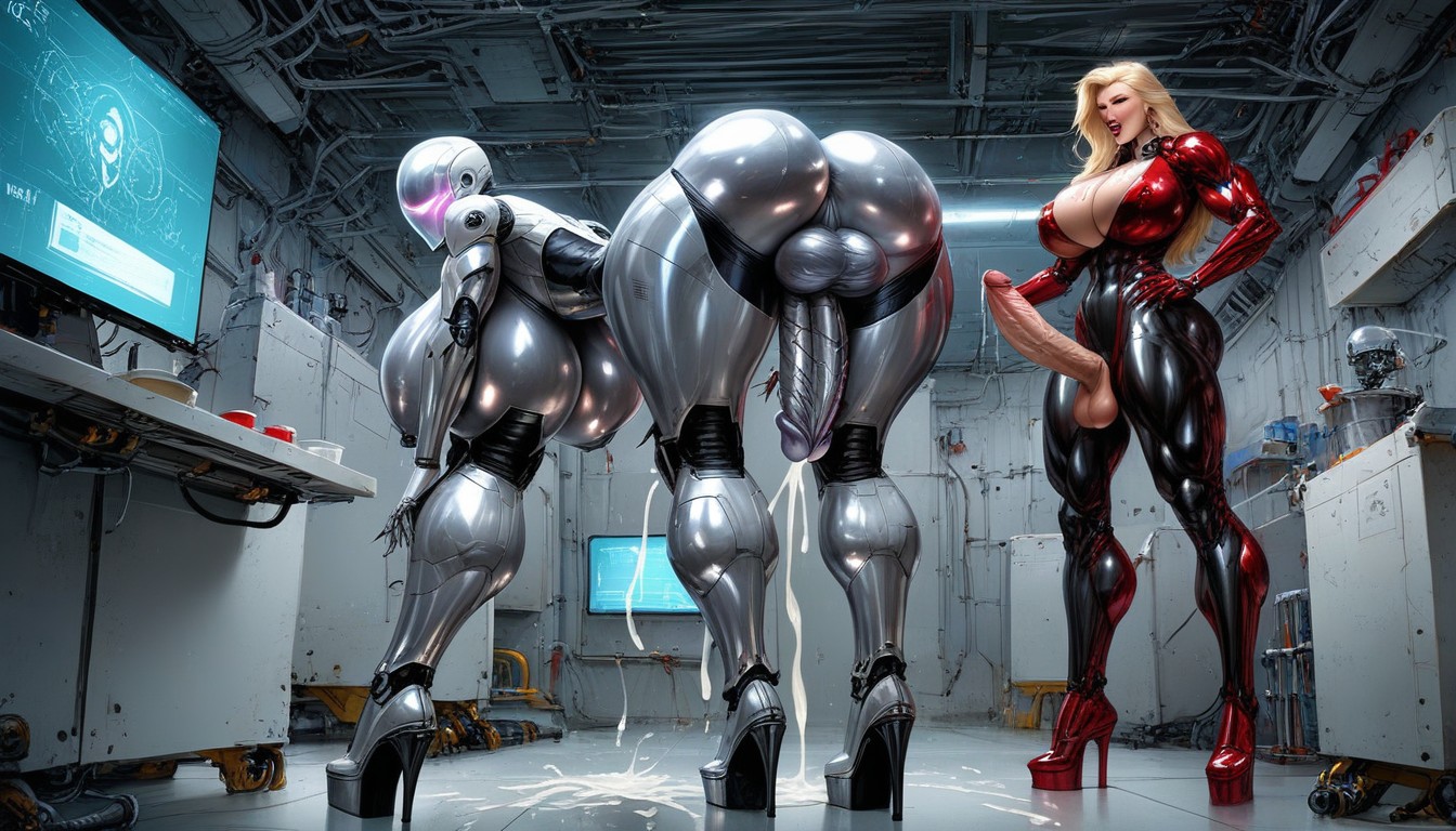 Her Clitoris Is Her Cock, Injecting Her, Super Massive Cum Puddle 쉬메일 AI 포르노