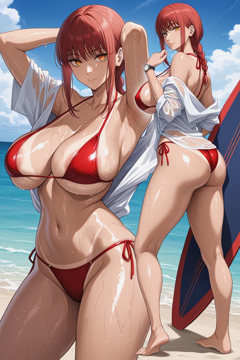 Smooth Body, Side Boobs, Model Pose Hentai AI Porn