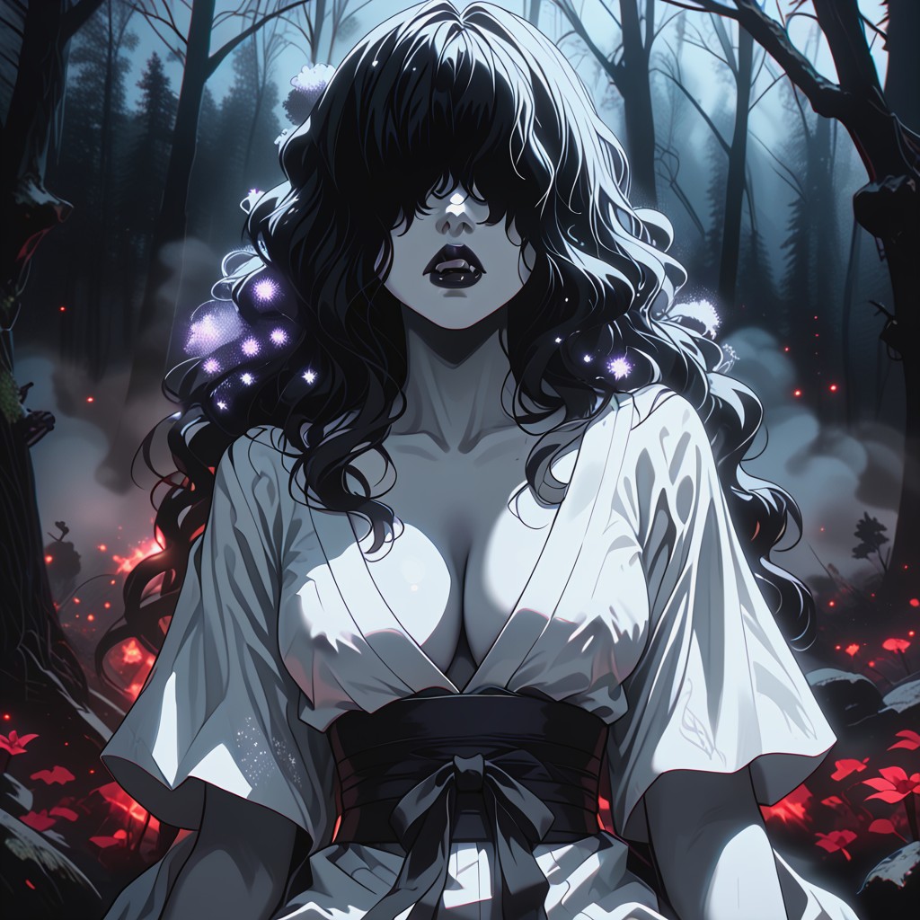 Japanese Woman, Sorrowful Expression, Break Hentai AI Porn