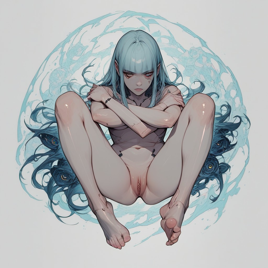 Vibrant Image, Naked, Completely Naked AI Porn