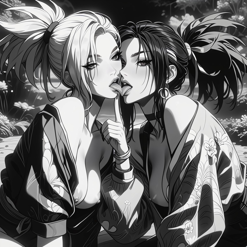2 People, Cunnilingus, League Of Legends Hentai AI Porn
