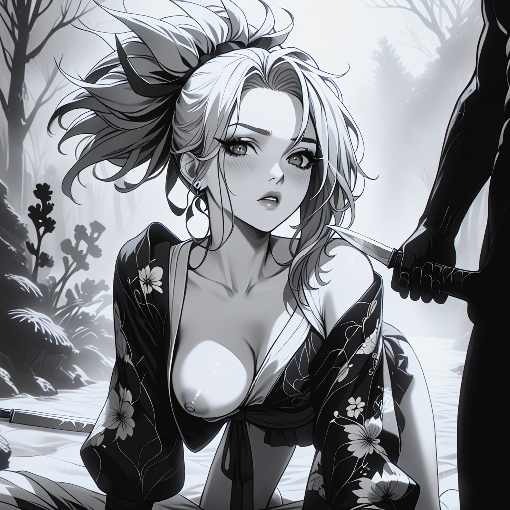 Breasts Bouncing, Viewed From The Front, Kda Akali Hentai AI Porn