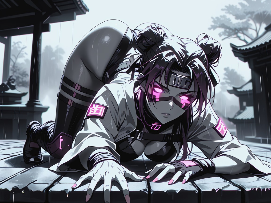 Break, Lara Croft, Black Leotards Hentai AI Porn