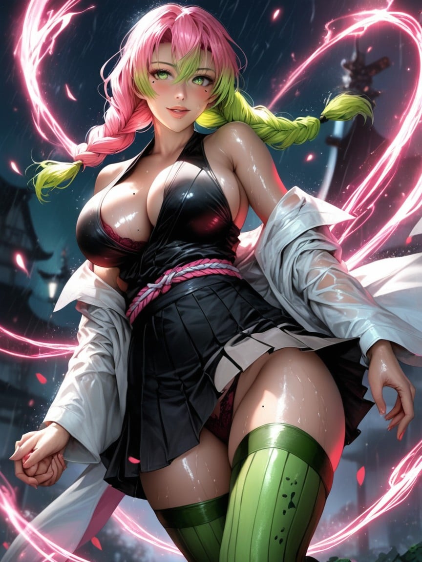 Bouncing Breasts, Watermelon, Large Ass Hentai AI Porn