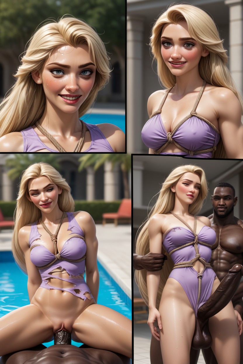 Horny, Cleavage, Orgasm AI Porn